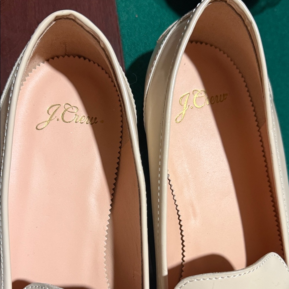 J. Crew Cream Women's Loafers - Picture 6 of 7